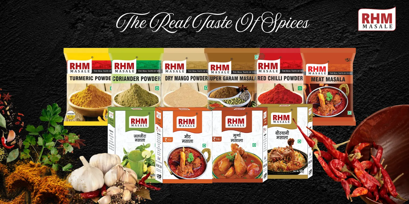 Best Spice Brands in India - RHM Products